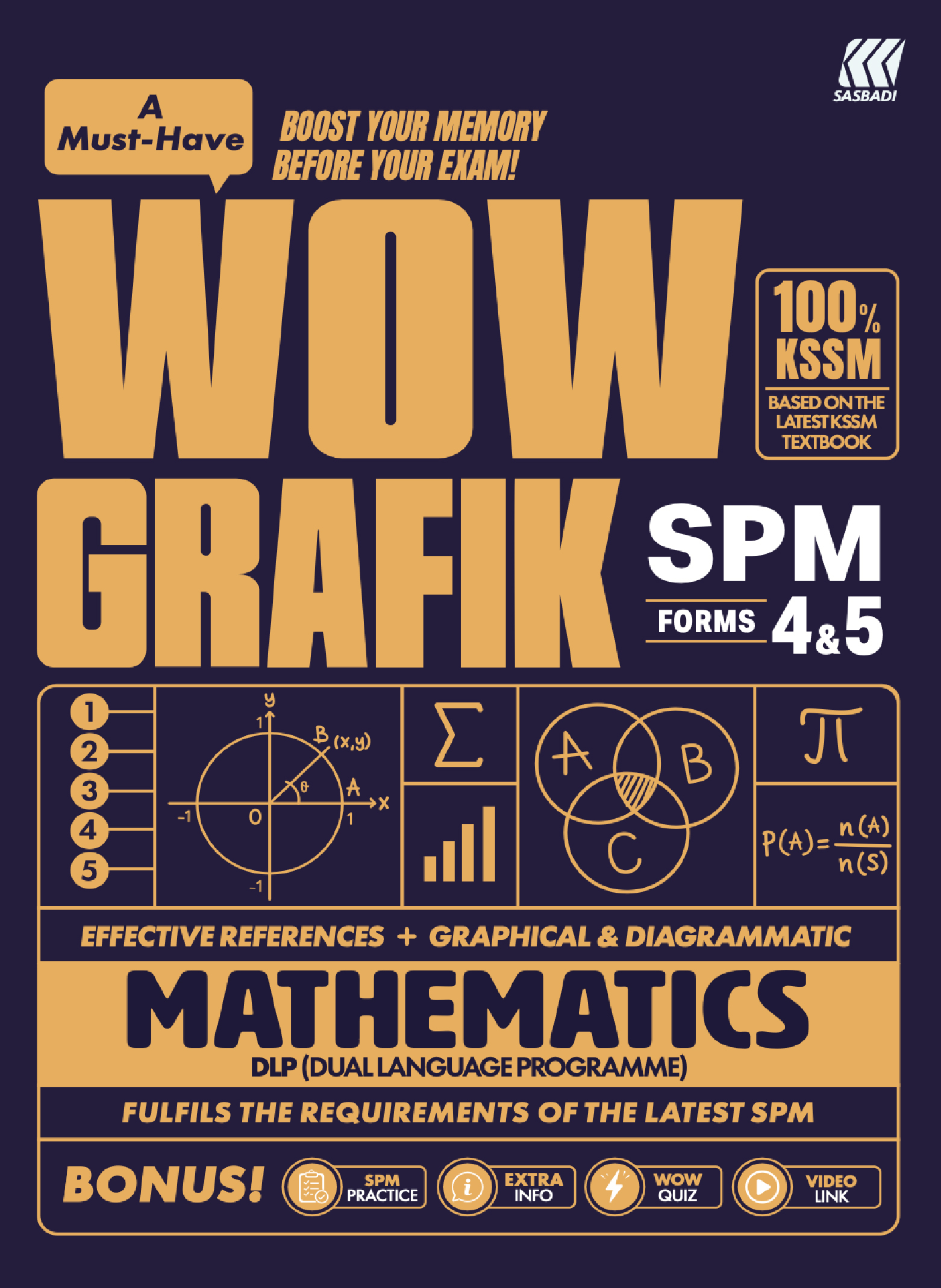 WOW Grafik SPM Mathematics Ting. 4 & 5 Cover